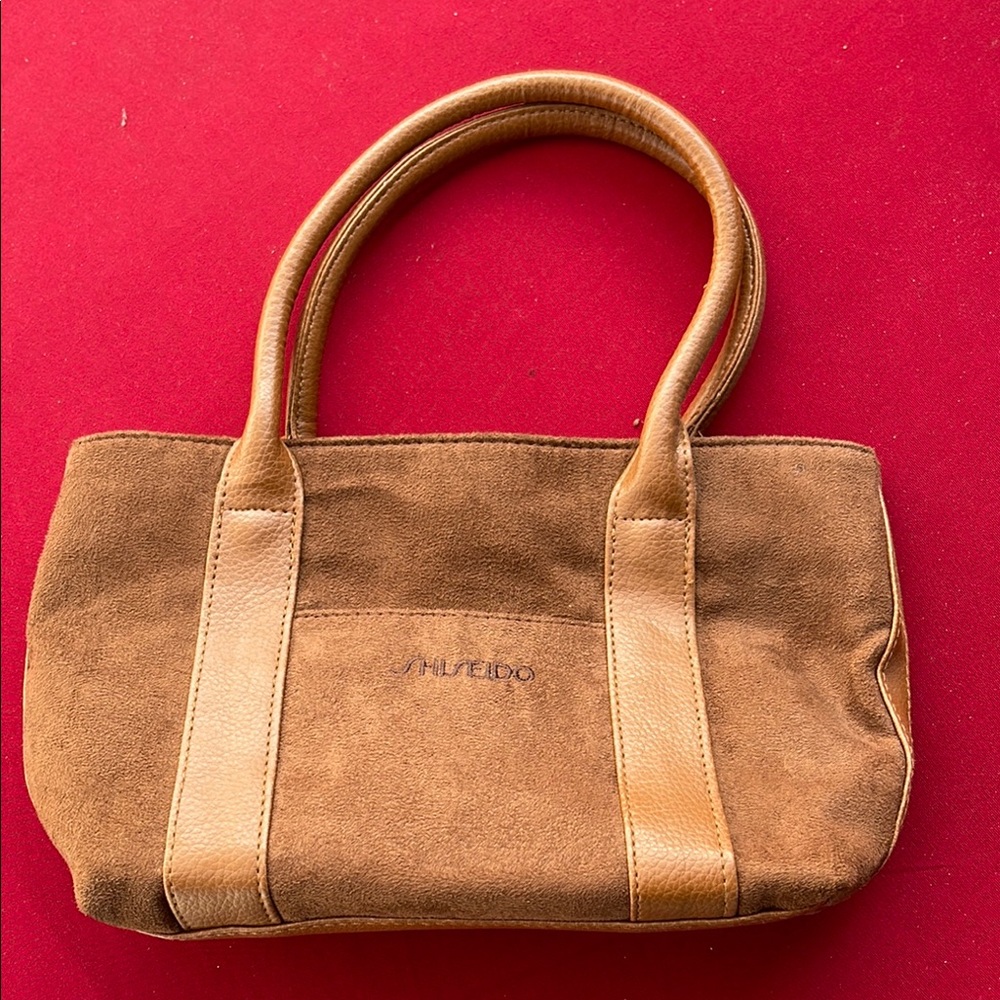 Shiseido Brown Women's Hand Bag